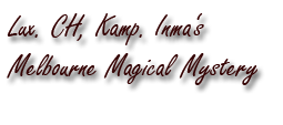 Inma's Melbourne Magical Mystery